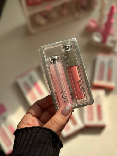 پک لیپ گلاس و بالم لب طرح دیور